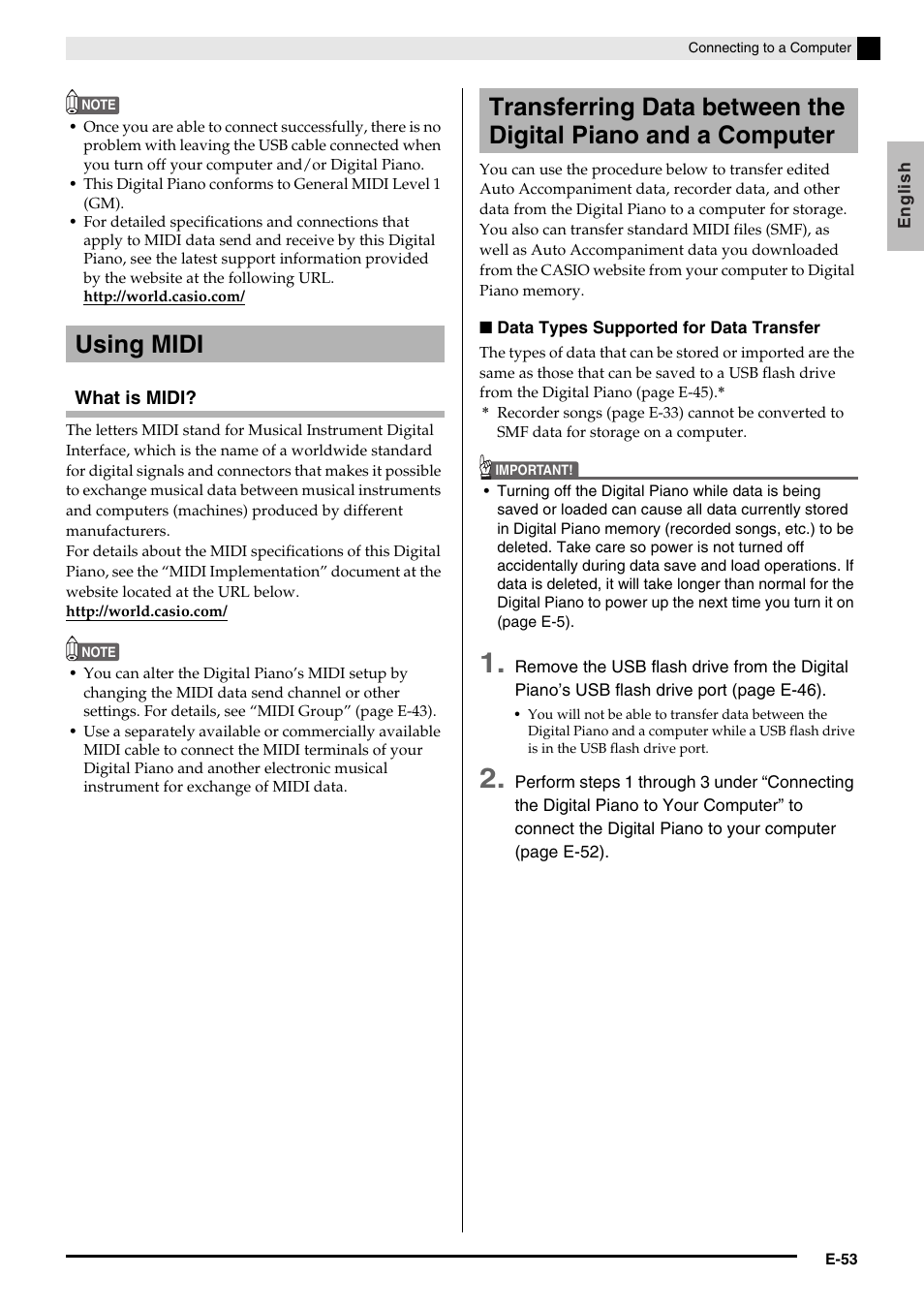 Casio AP-650M User Manual | Page 55 / 84