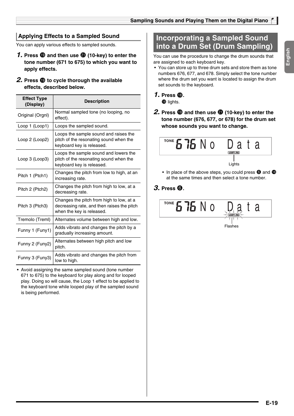 Casio CDP-200R User Manual | Page 21 / 78