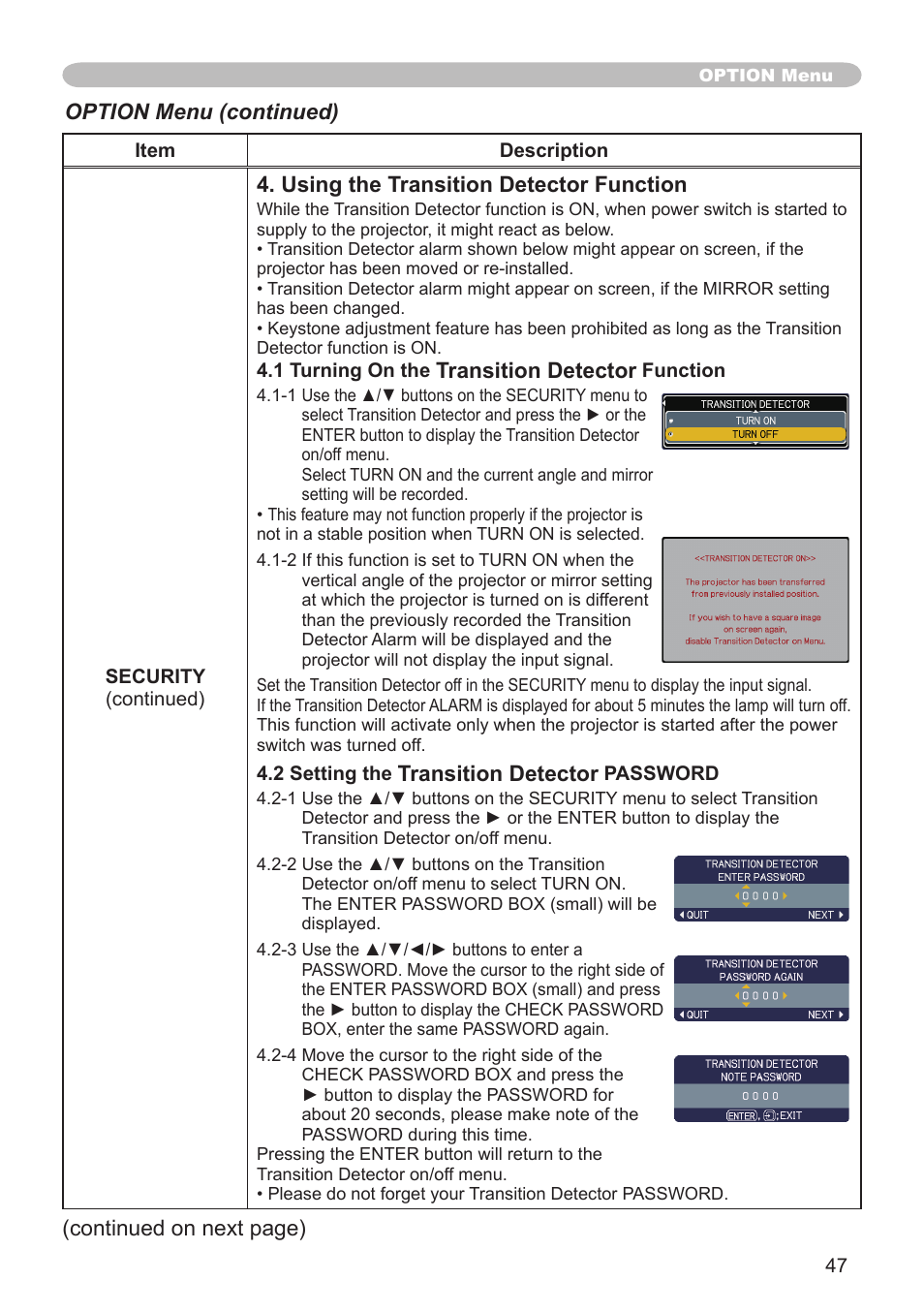 Dukane Projector 8783 User Manual | Page 47 / 61