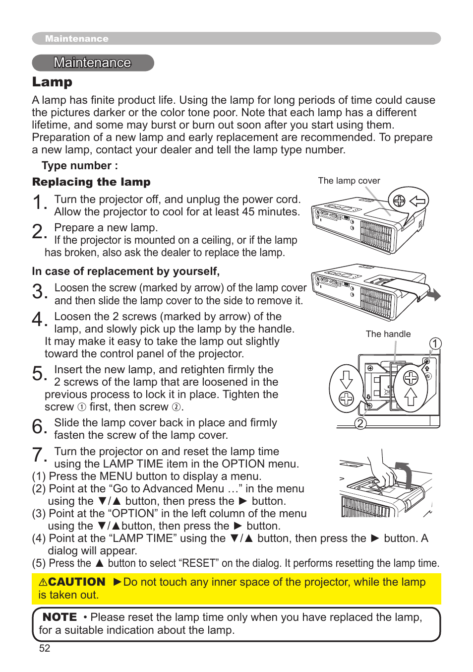 Dukane Projector 8783 User Manual | Page 52 / 61