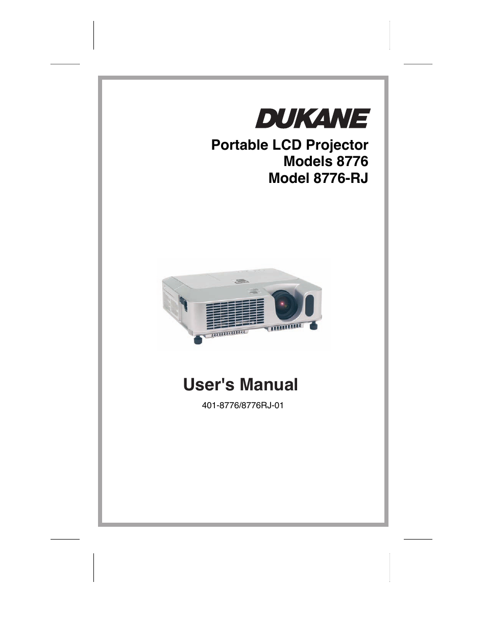 Dukane 8776-RJ User Manual | 126 pages
