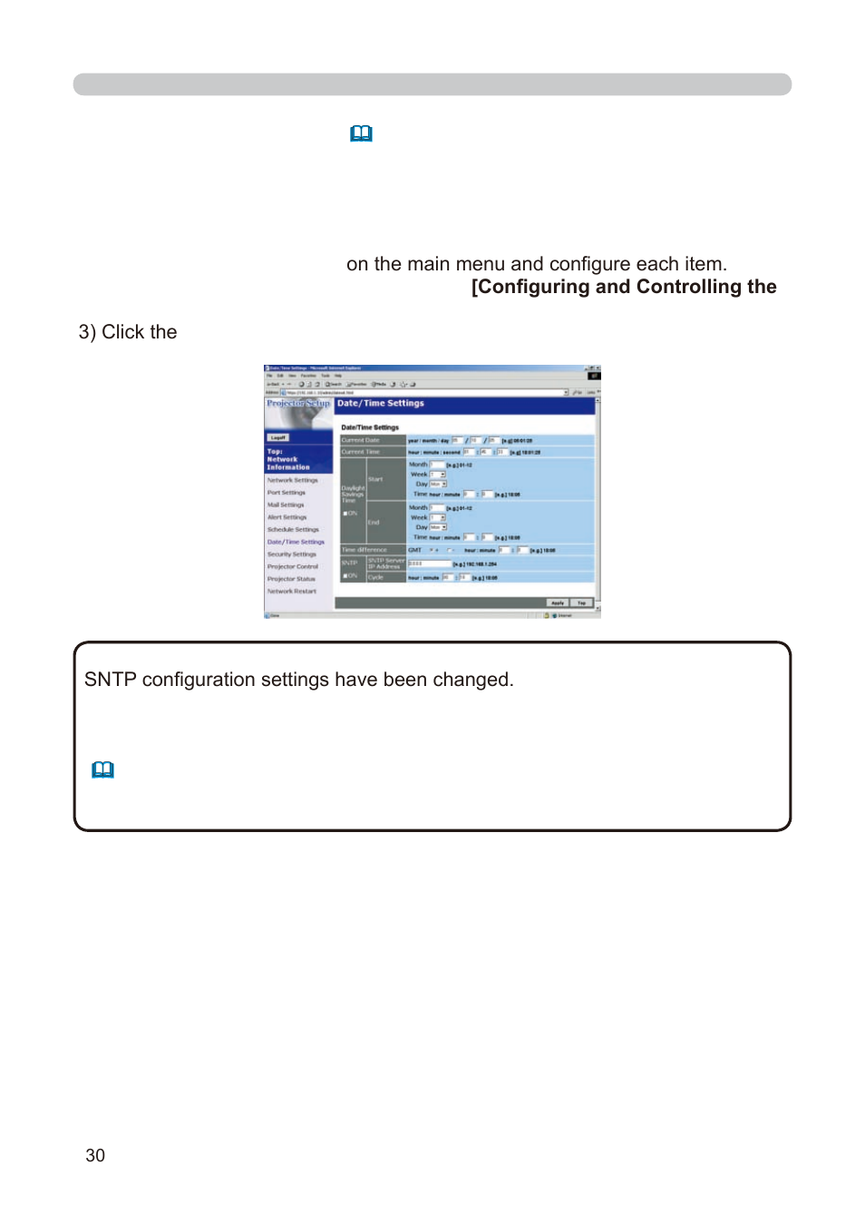 Date/time settings | Dukane 8776-RJ User Manual | Page 116 / 126