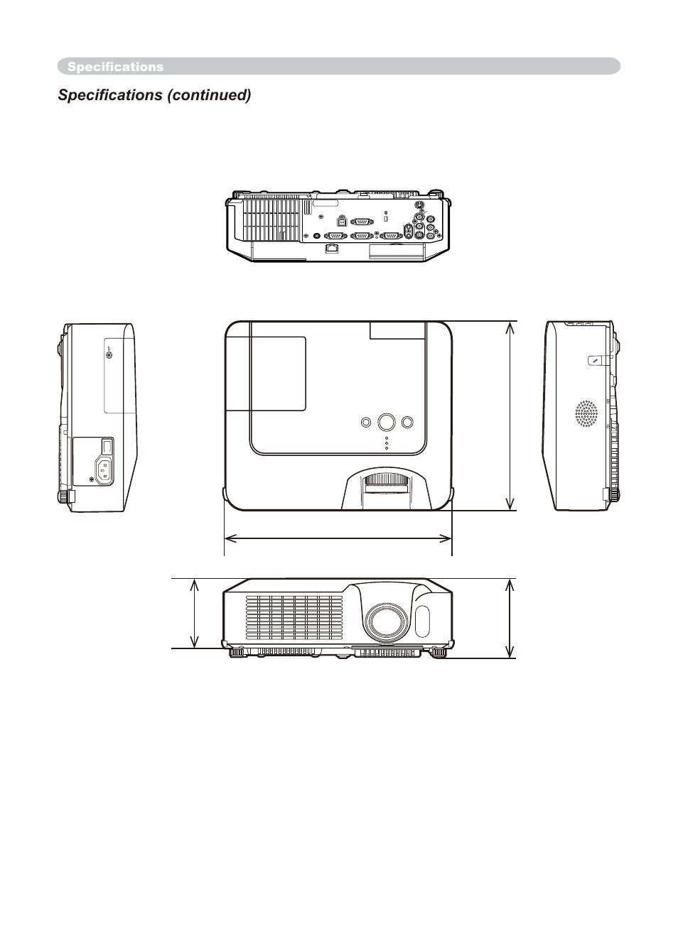 Specifications (continued), Specifications | Dukane 8776-RJ User Manual | Page 68 / 126