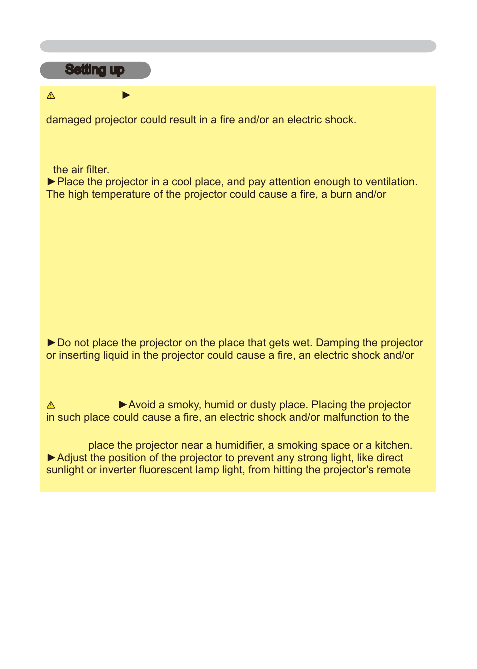 Setting up | Dukane 8776-RJ User Manual | Page 9 / 126