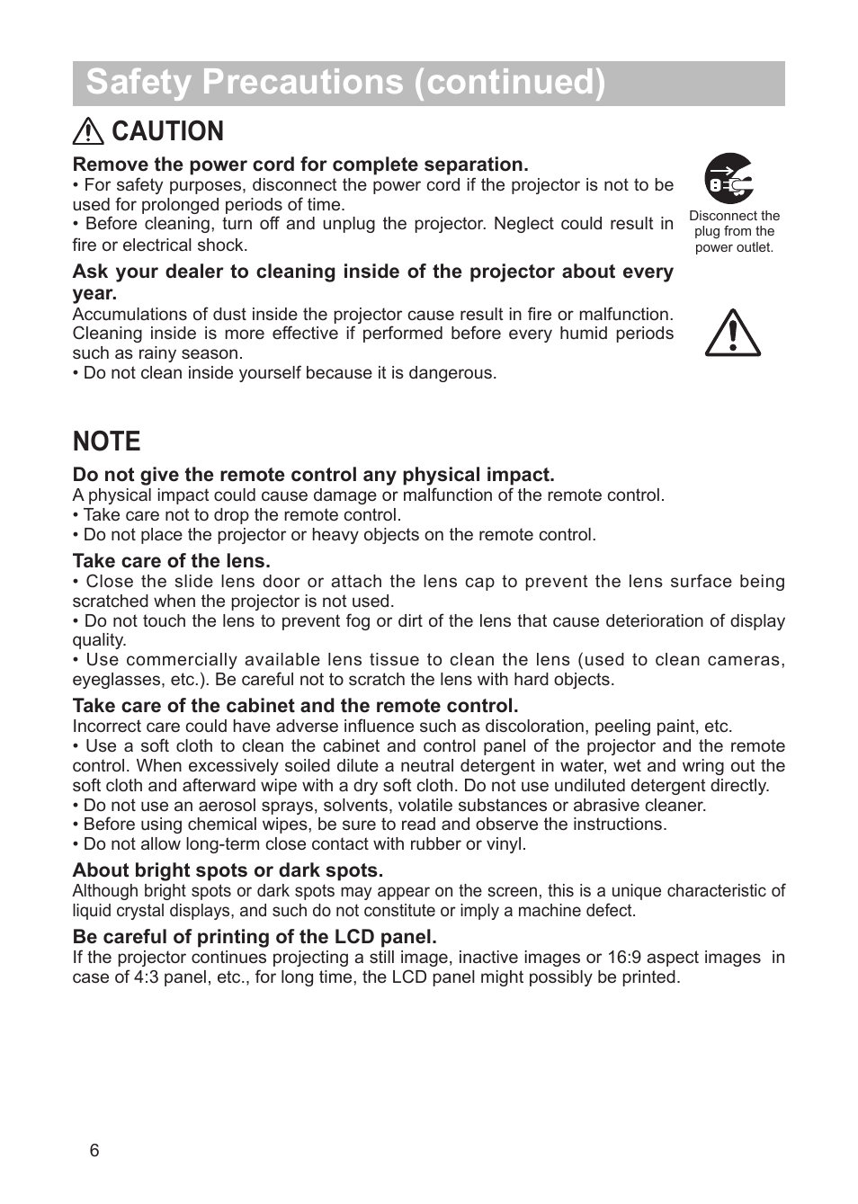 Safety precautions (continued), Caution | Dukane 8755G-RJ User Manual | Page 124 / 128