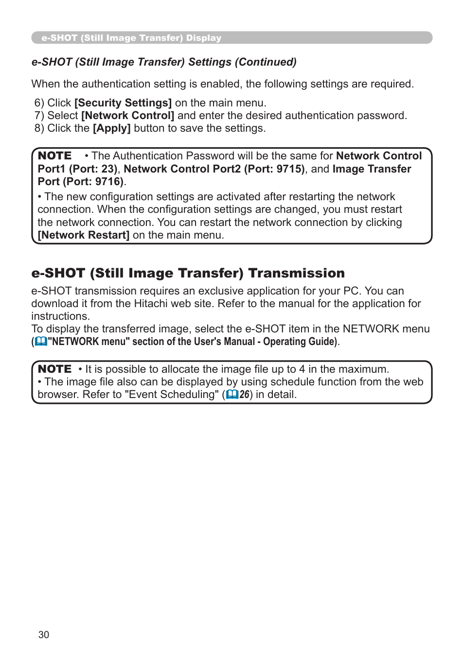 E-shot (still image transfer) transmission | Dukane 8755G-RJ User Manual | Page 96 / 128