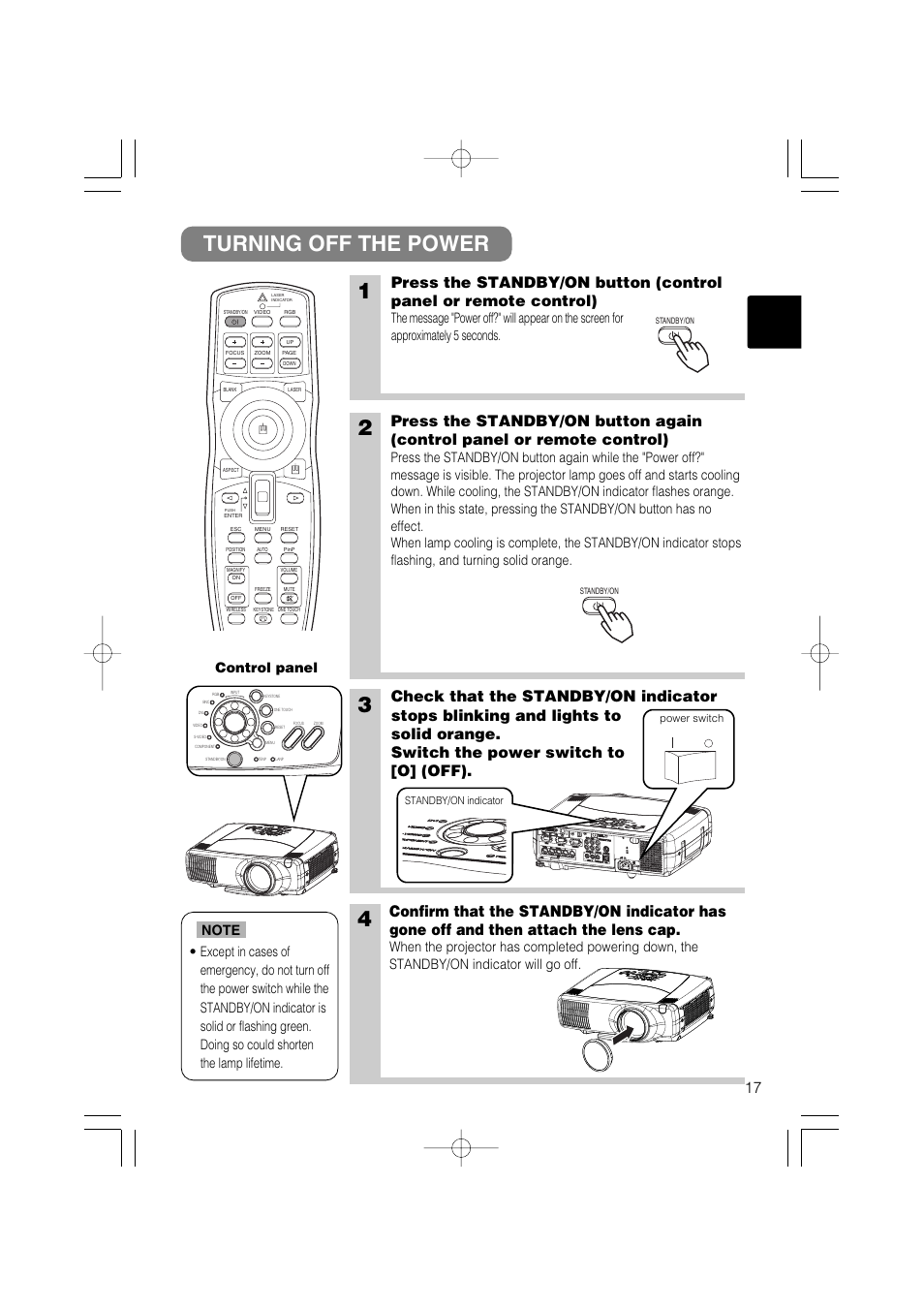 Turning off the power 2 | Dukane 28A8711 User Manual | Page 25 / 64
