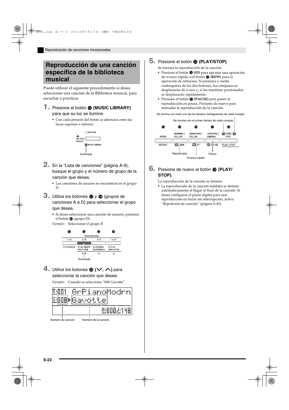 Casio AP-650M User Manual | Page 24 / 84