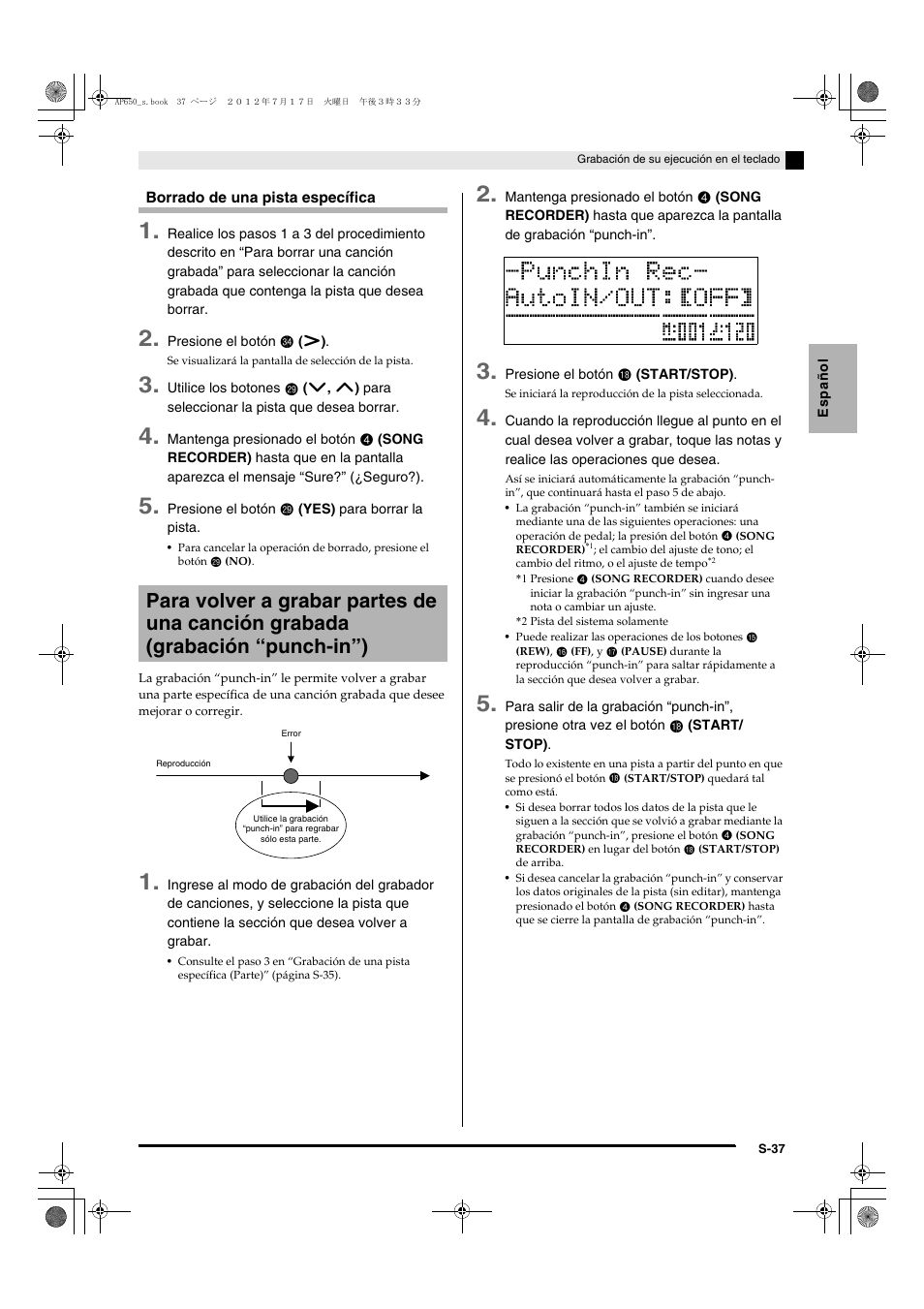 Casio AP-650M User Manual | Page 39 / 84