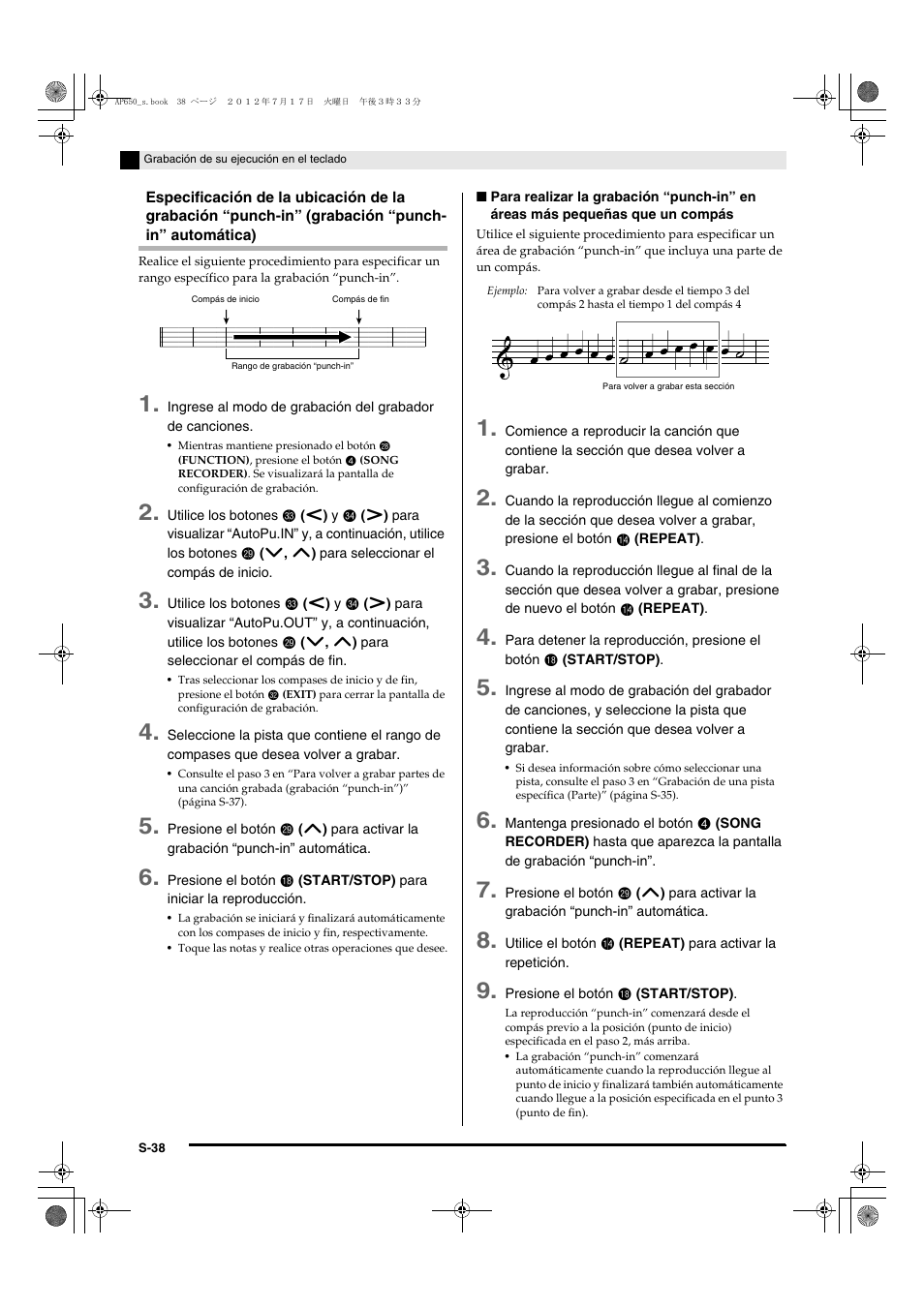 Casio AP-650M User Manual | Page 40 / 84