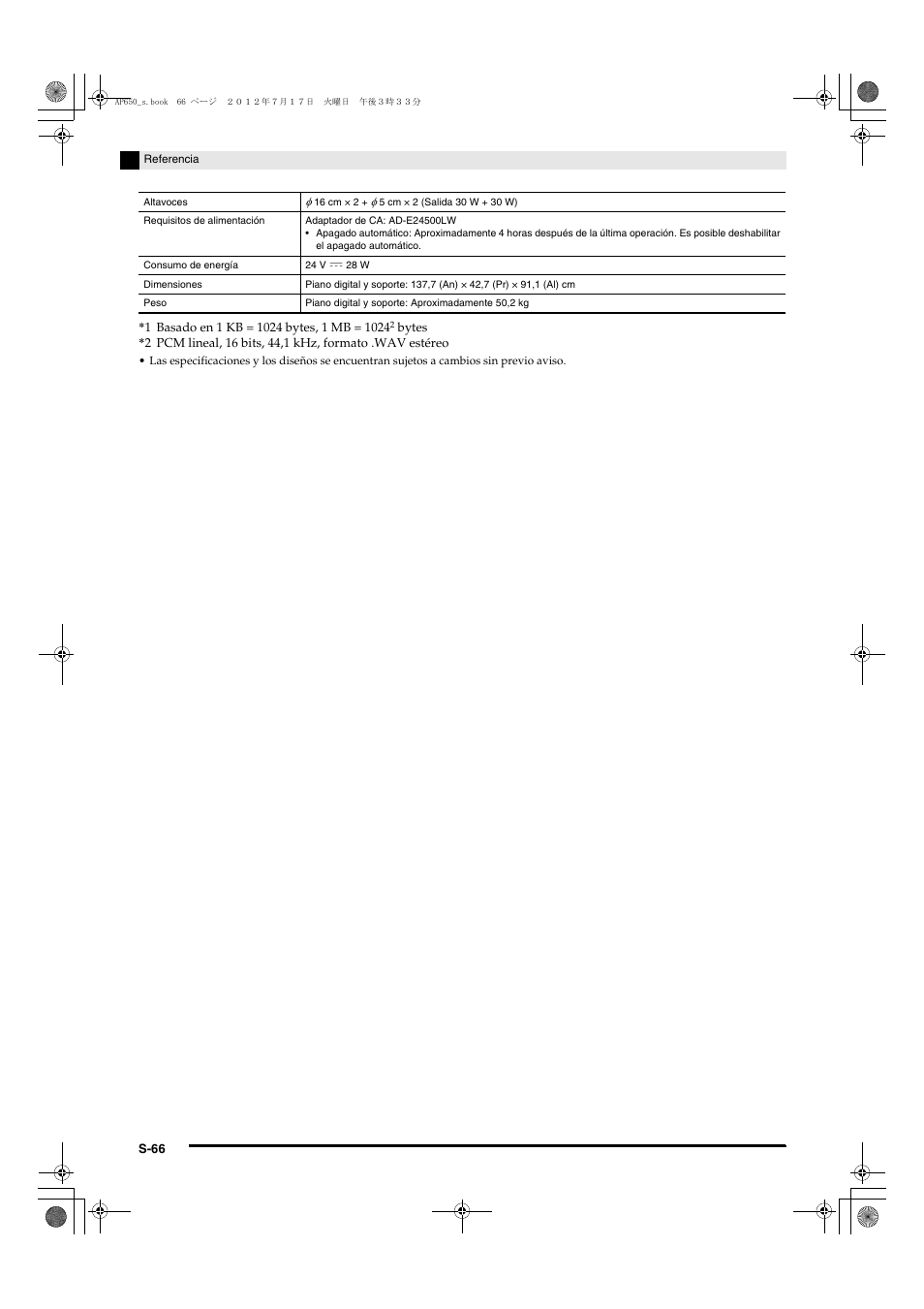 Casio AP-650M User Manual | Page 68 / 84