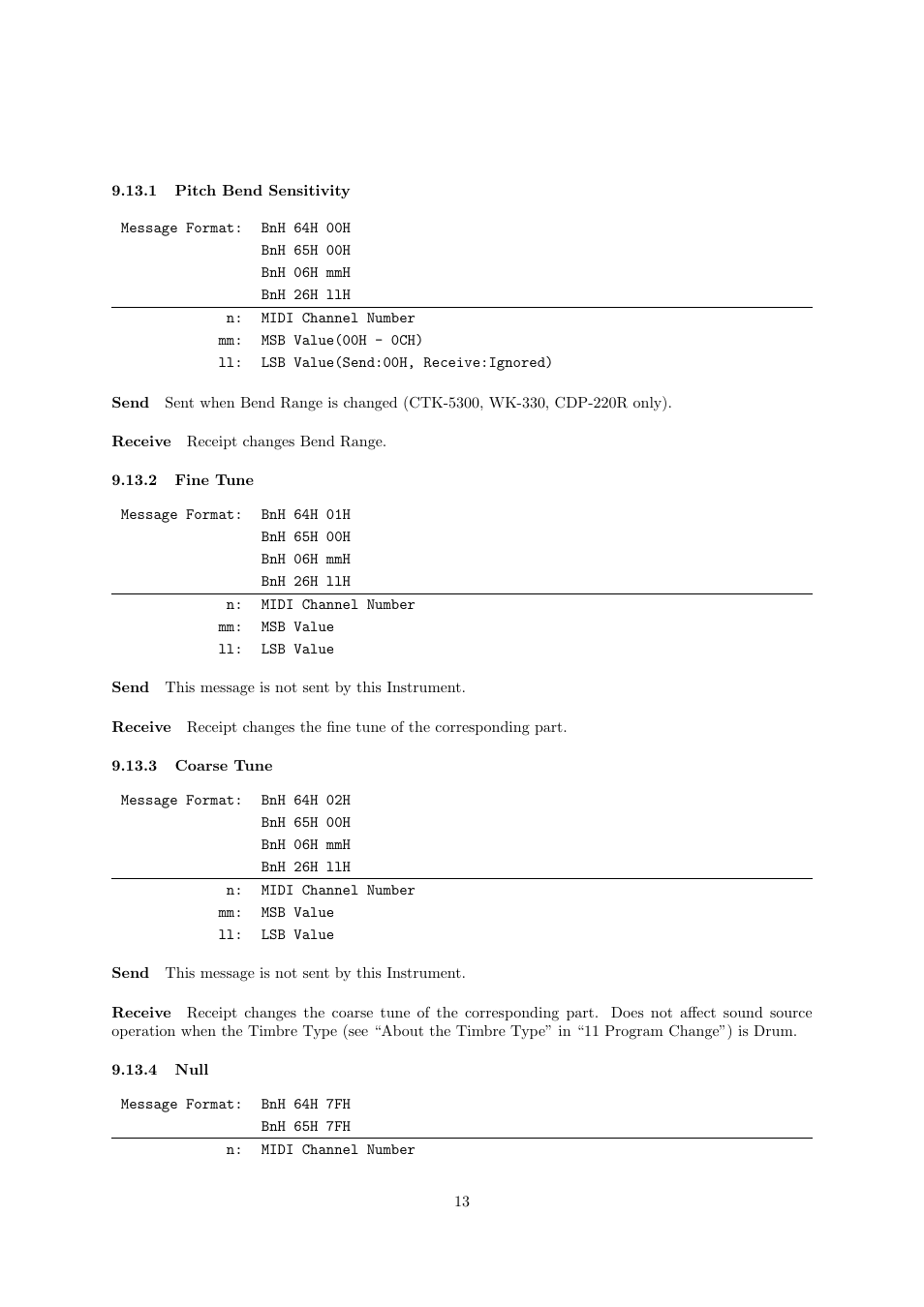 Casio CDP-220R User Manual | Page 13 / 43