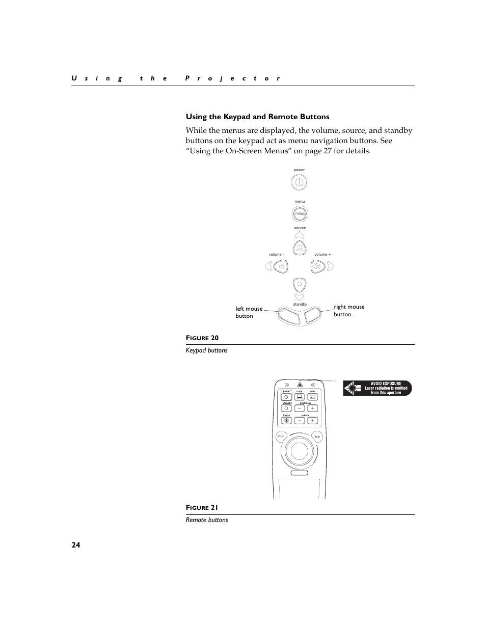 Heading2 - using the keypad and remote buttons | Dukane 28A8932 User Manual | Page 34 / 78