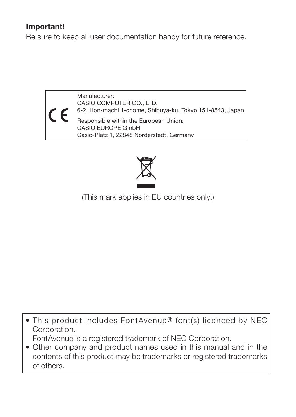 Casio EW-B100C User Manual | Page 2 / 91