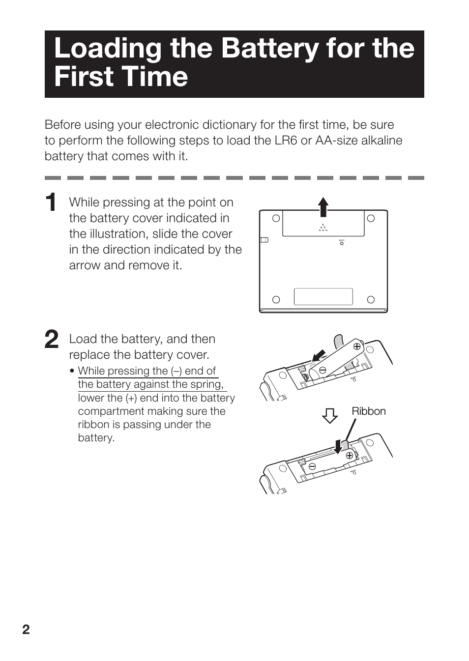 Loading the battery for the first time | Casio EW-B100C User Manual | Page 4 / 91