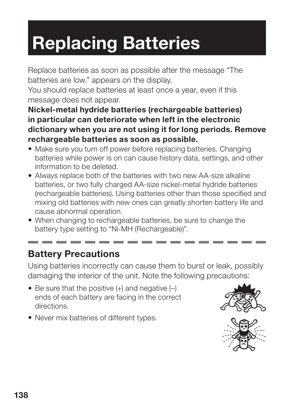 Replacing batteries | Casio EW-B2000C User Manual | Page 140 / 155