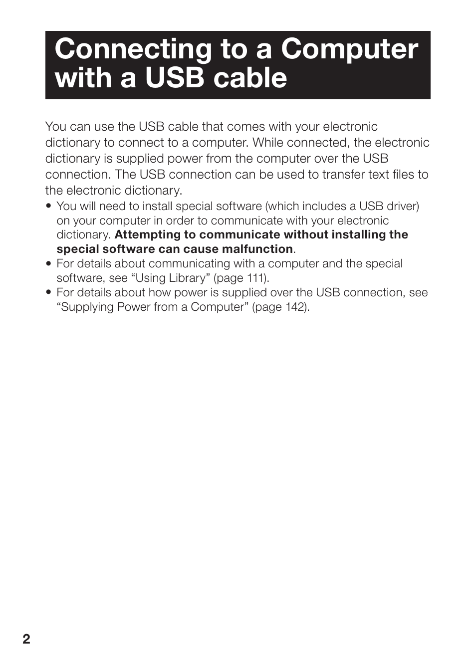 Connecting to a computer with a usb cable | Casio EW-B2000C User Manual | Page 4 / 155