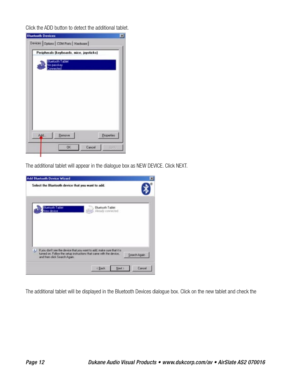 Dukane AIRSLATE AS2 User Manual | Page 14 / 36