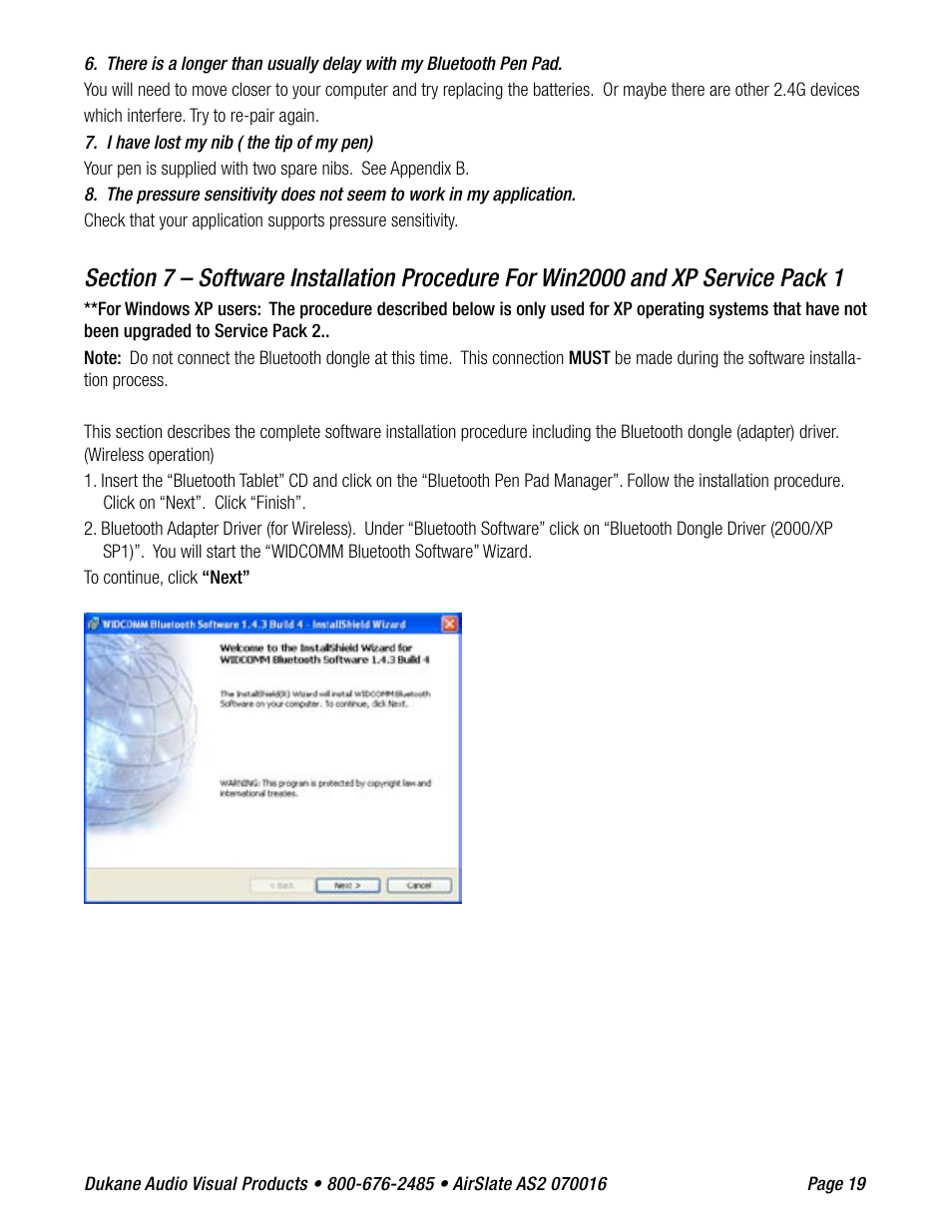 Dukane AIRSLATE AS2 User Manual | Page 21 / 36