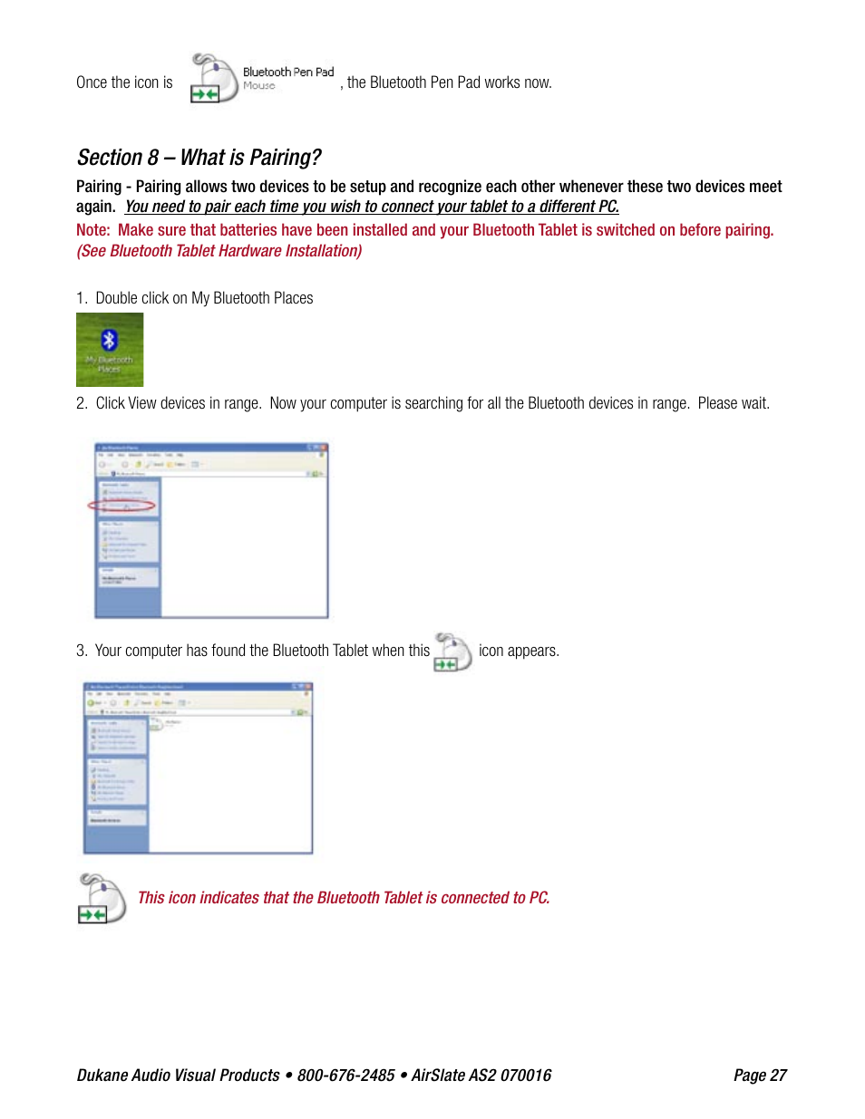 Dukane AIRSLATE AS2 User Manual | Page 29 / 36