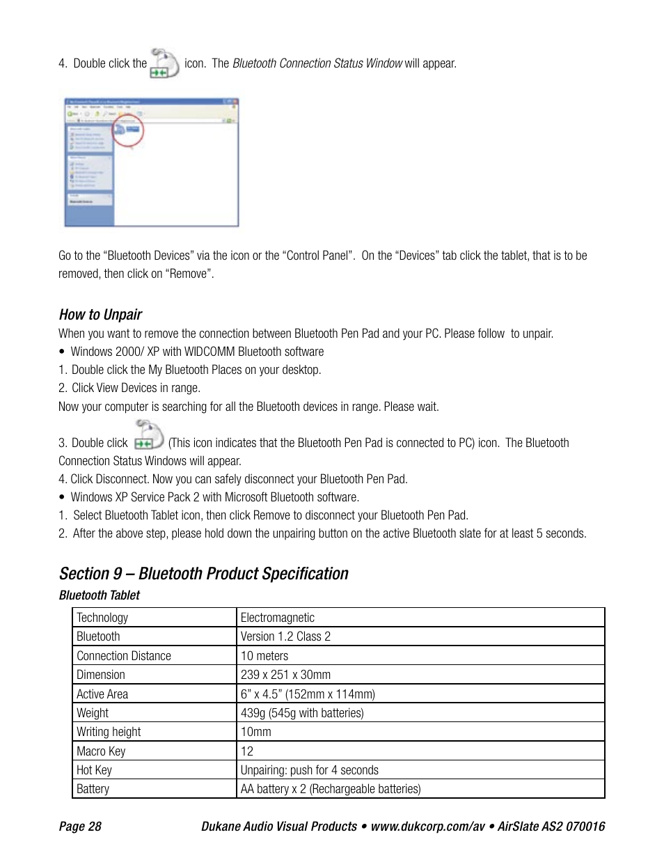 Dukane AIRSLATE AS2 User Manual | Page 30 / 36