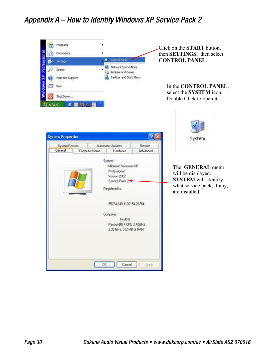 Dukane AIRSLATE AS2 User Manual | Page 32 / 36