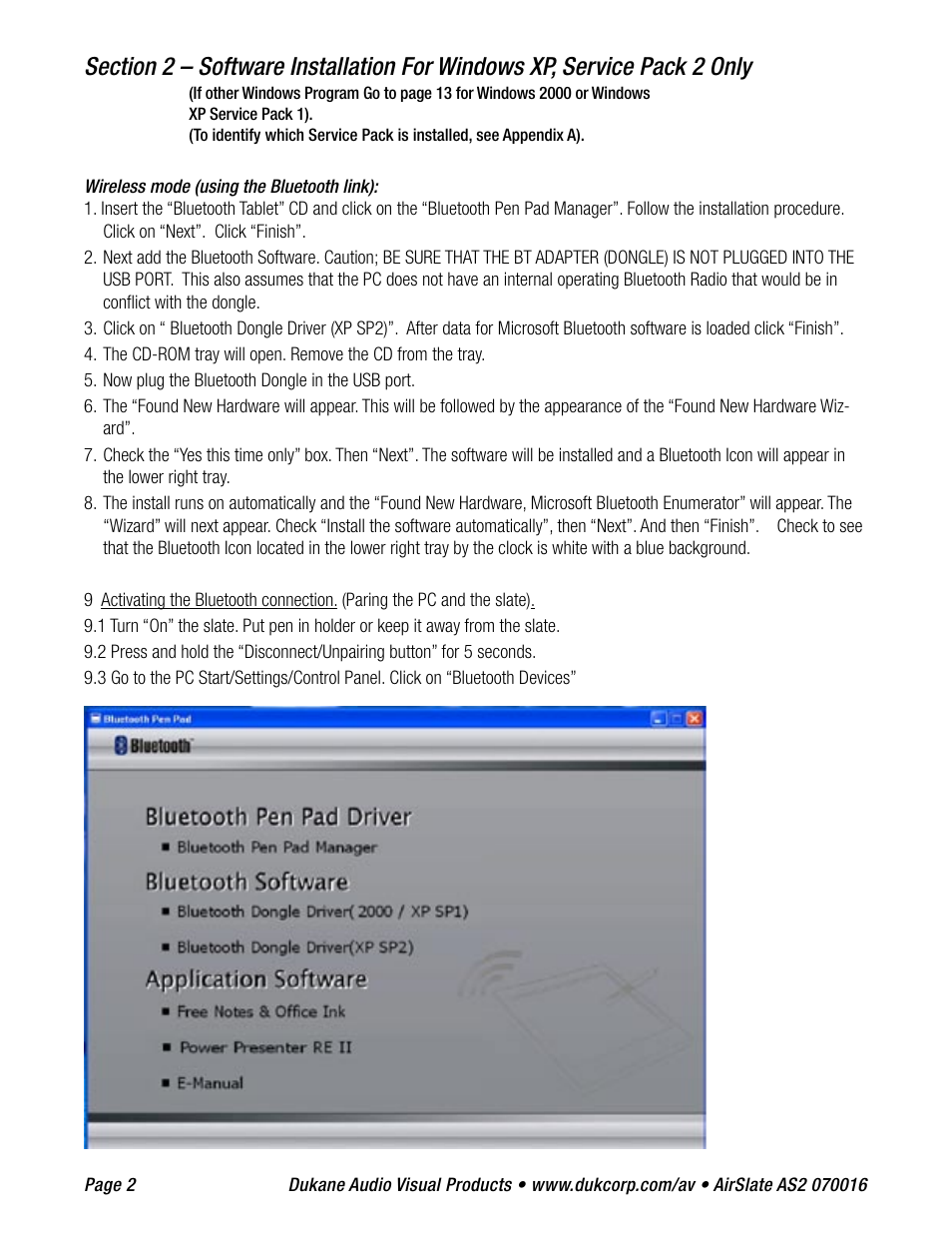 Dukane AIRSLATE AS2 User Manual | Page 4 / 36