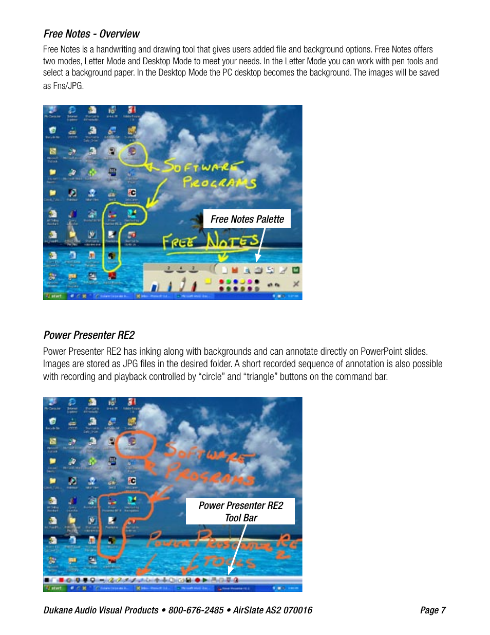 Dukane AIRSLATE AS2 User Manual | Page 9 / 36