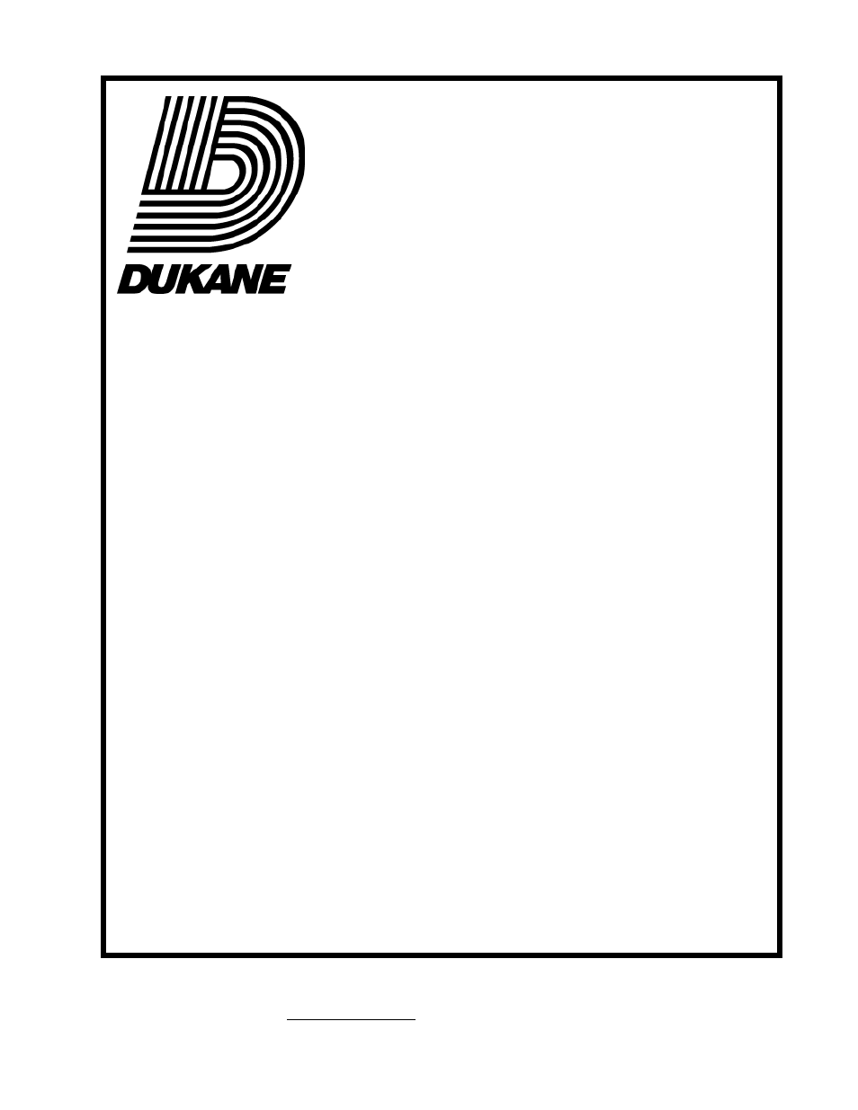 Dukane DK120 User Manual | 25 pages