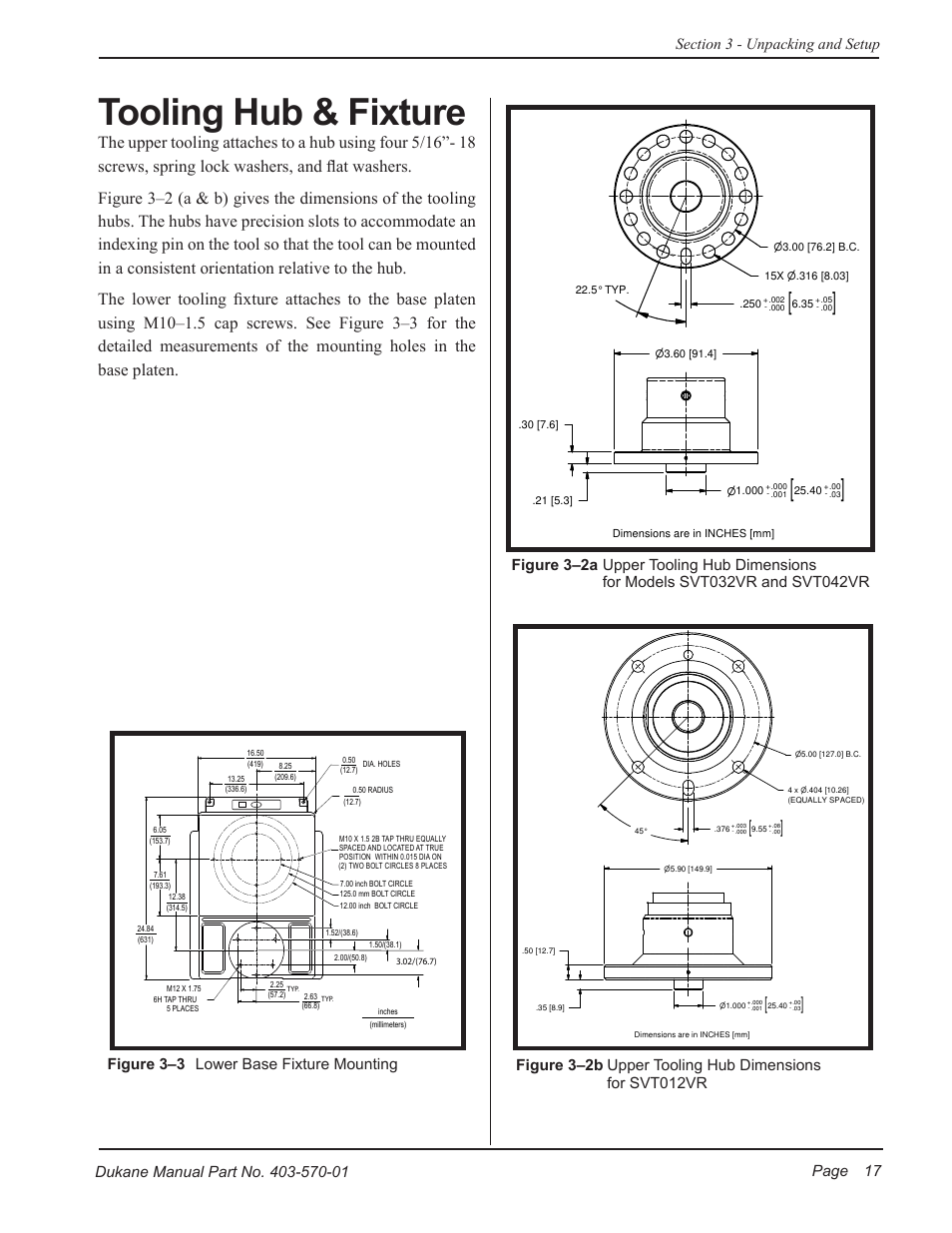 Tooling hub & fixture, Figure 3–3 | Dukane 403-570-01 User Manual | Page 23 / 118