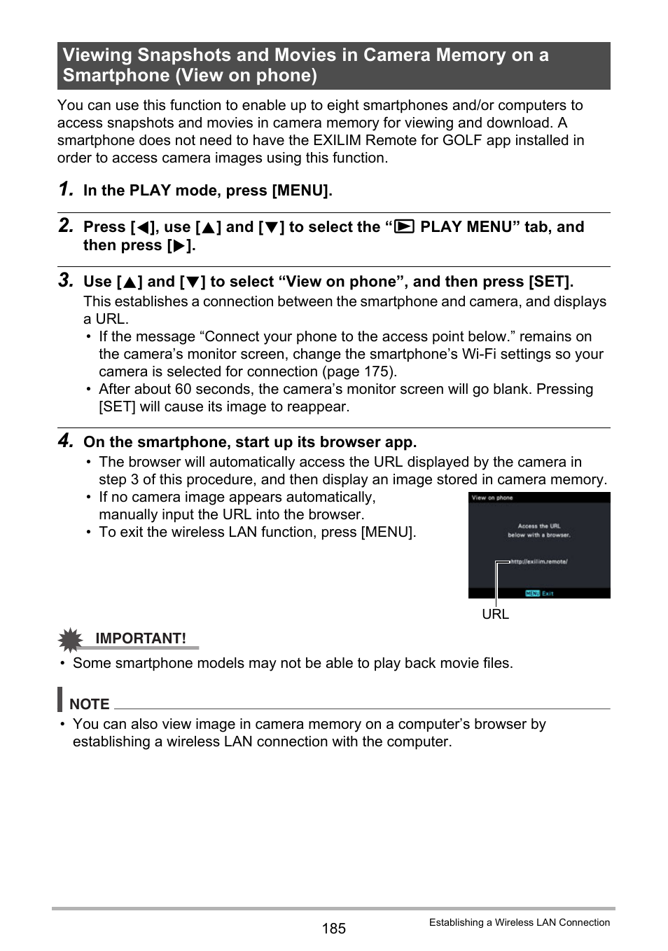 Casio EX-FC500S User Manual | Page 185 / 248