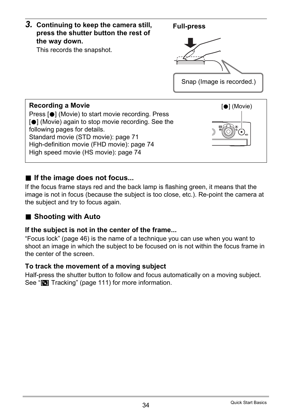 Casio EX-FC500S User Manual | Page 34 / 248