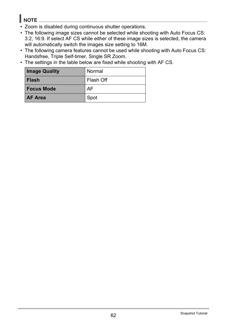 Casio EX-FC500S User Manual | Page 62 / 248