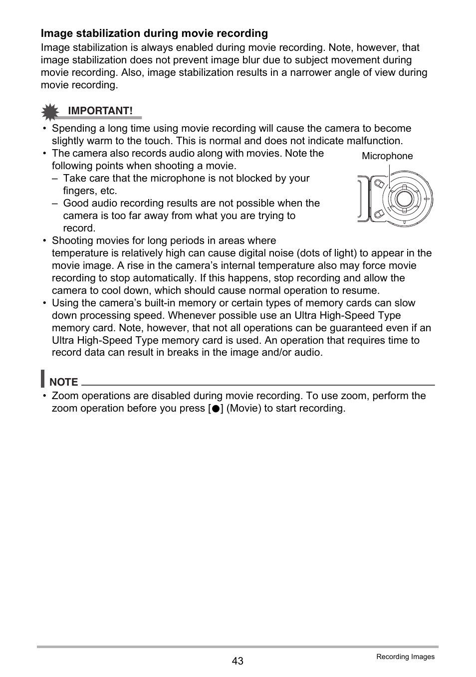 Casio EX-FR10 (Camera: Ver. 1.00 and 1.01, Controller: Ver. 1.00) User Manual | Page 43 / 119