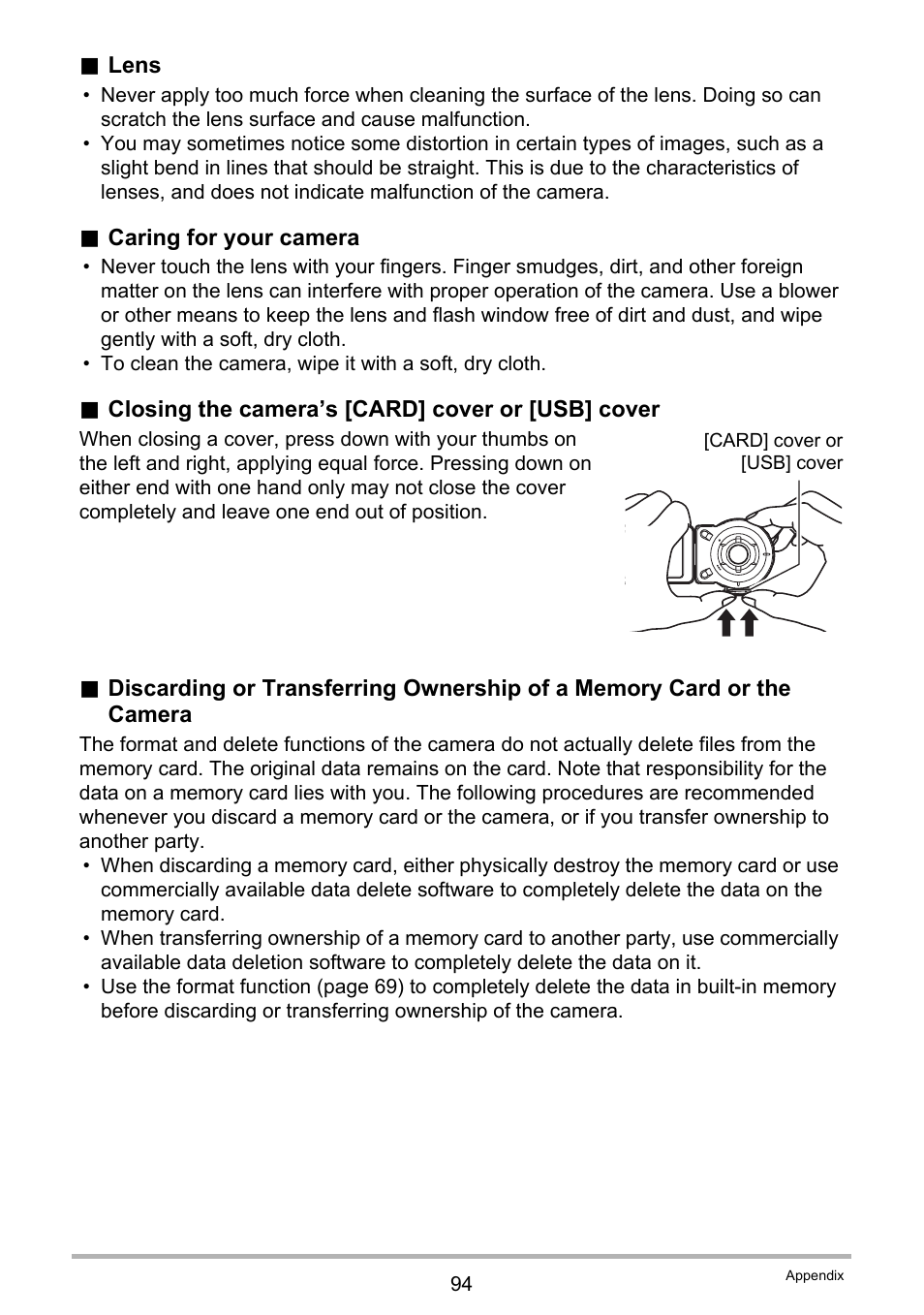 Casio EX-FR10 (Camera: Ver. 1.00 and 1.01, Controller: Ver. 1.00) User Manual | Page 94 / 119