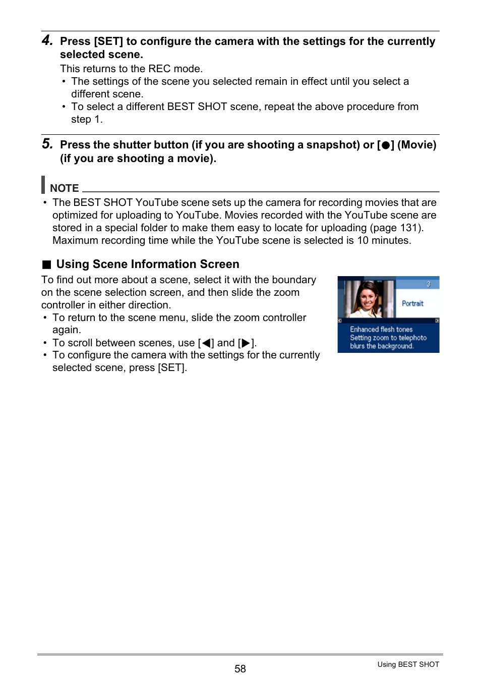Casio EX-H5 User Manual | Page 58 / 186