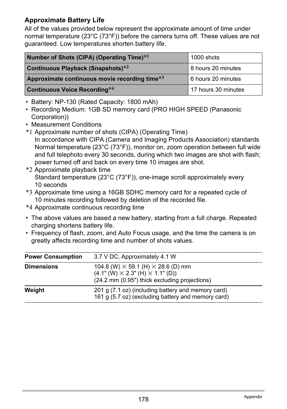 Ge 178 for | Casio EX-H35 User Manual | Page 178 / 180