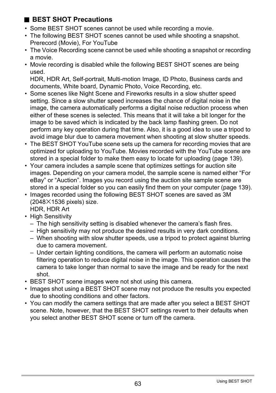 Casio EX-H35 User Manual | Page 63 / 180