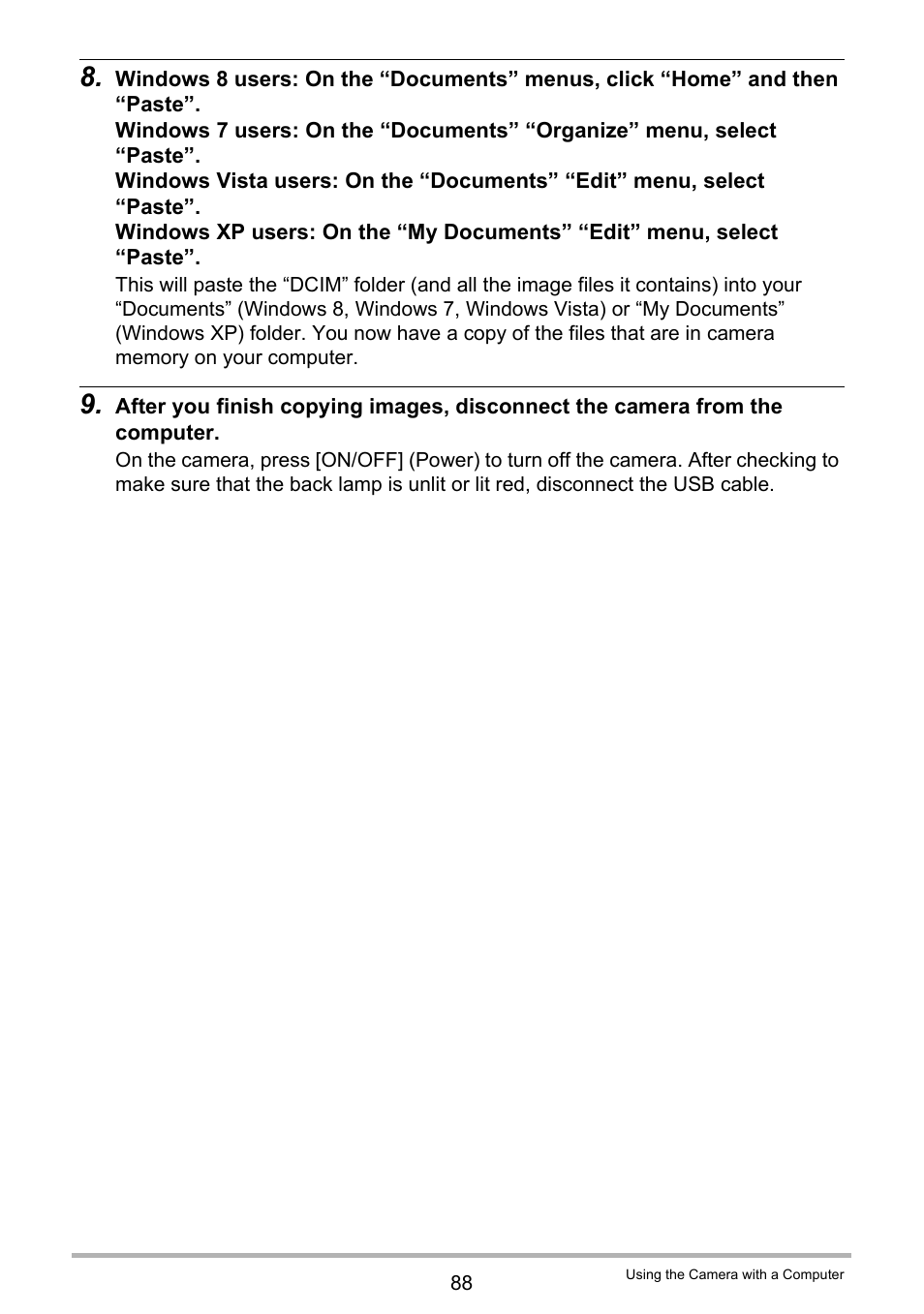 Casio EX-H60 User Manual | Page 88 / 136