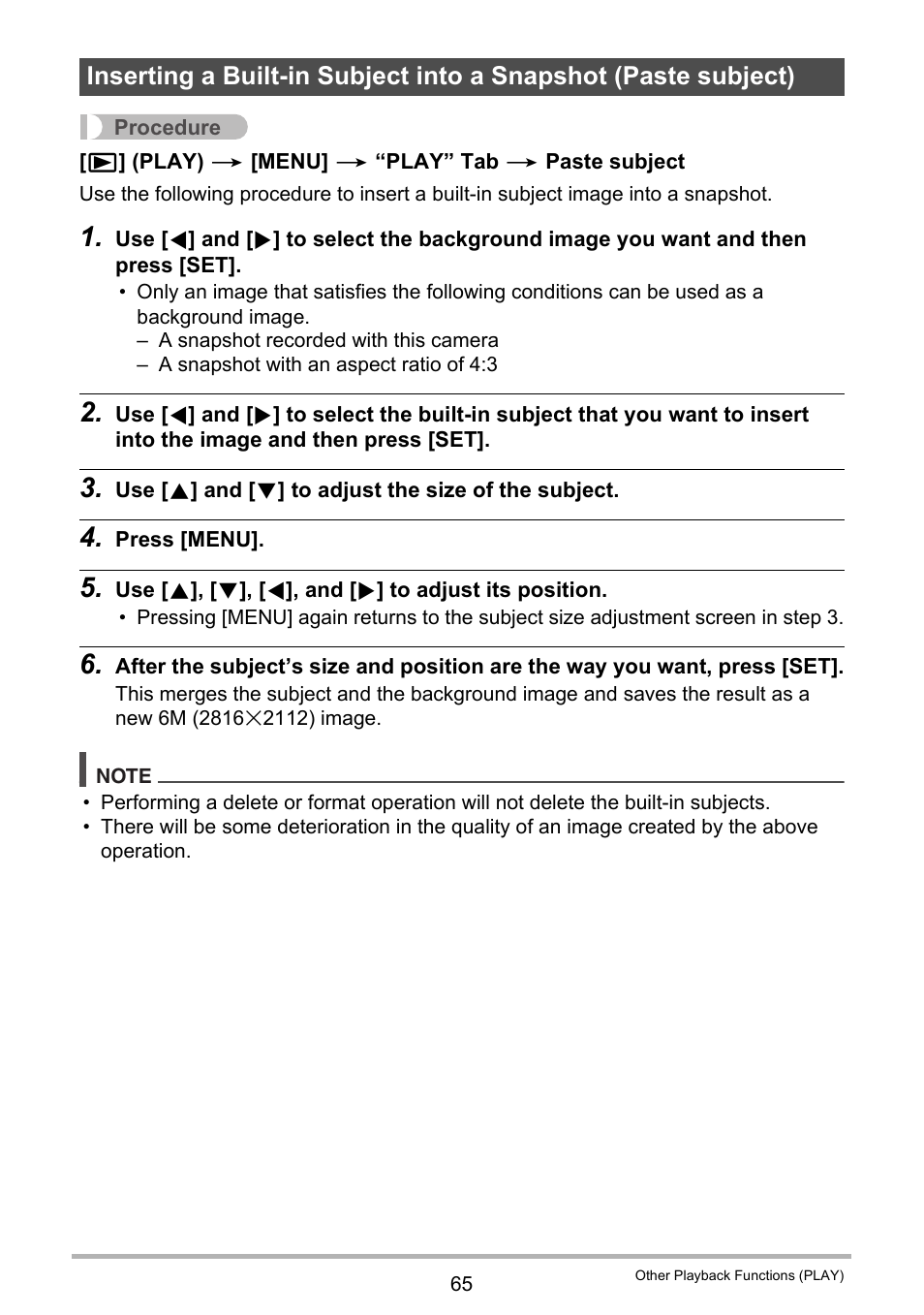 Casio EX-MR1 User Manual | Page 65 / 126