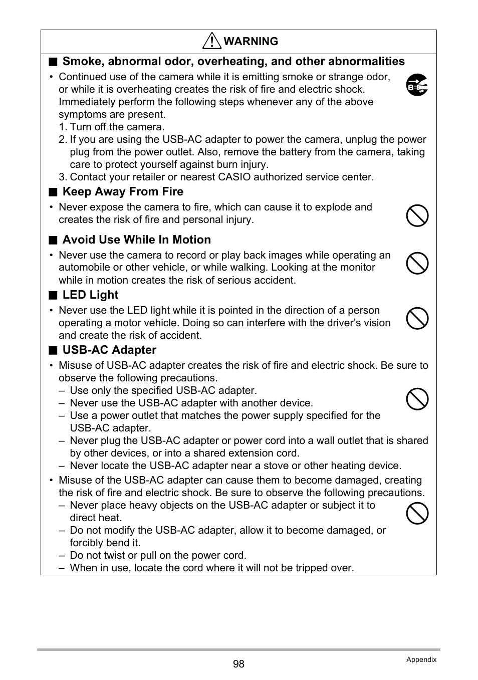 Casio EX-MR1 User Manual | Page 98 / 126
