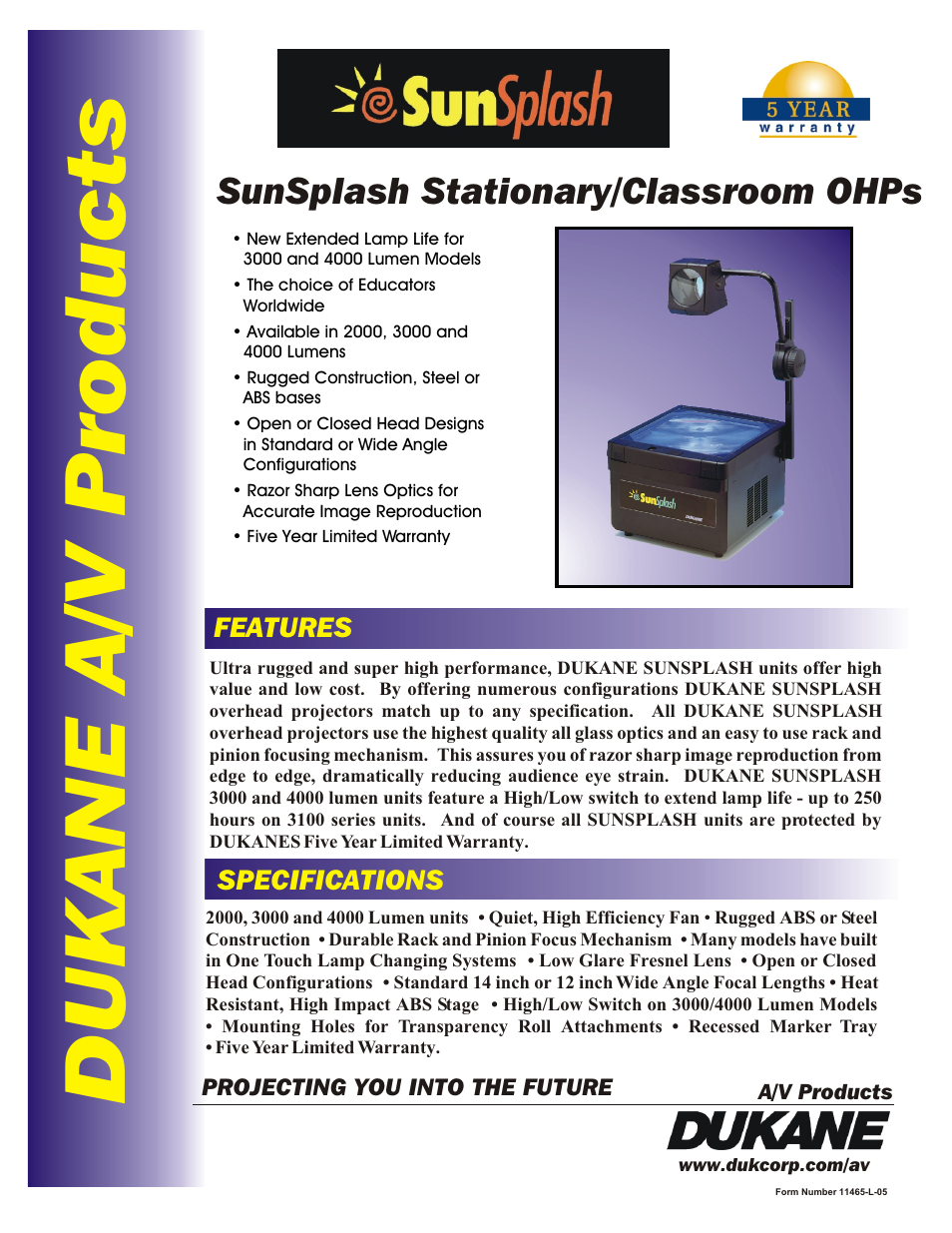 Dukane 2100 Series User Manual | 2 pages