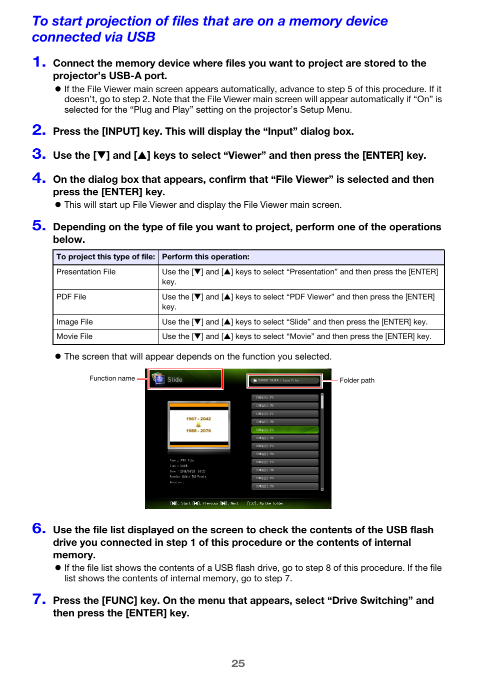 Casio XJ-A142 User Guide User Manual | Page 25 / 103