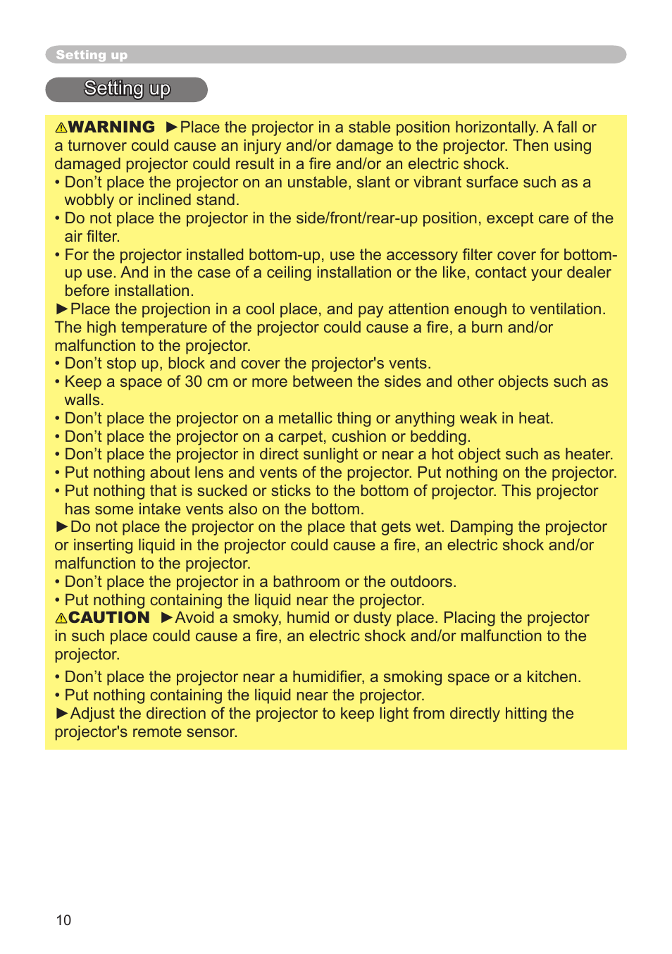 Setting up | Dukane 8064 User Manual | Page 12 / 70