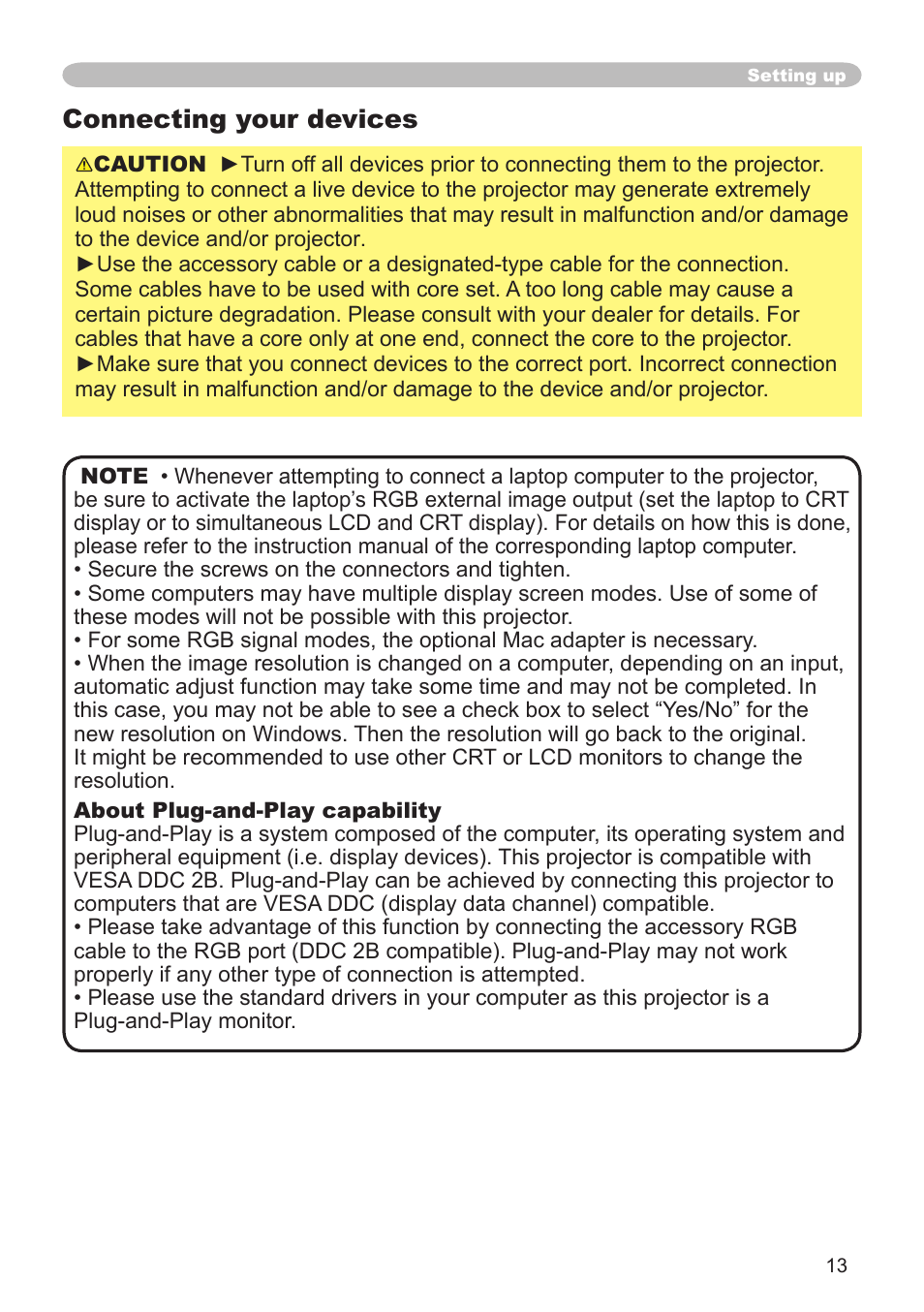 Connecting your devices | Dukane 8064 User Manual | Page 15 / 70