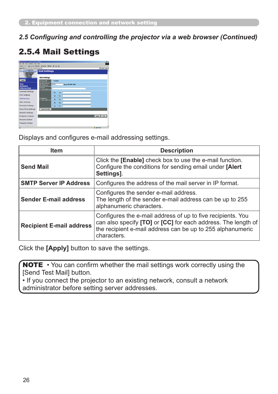 4 mail settings | Dukane 8776-W User Manual | Page 116 / 174