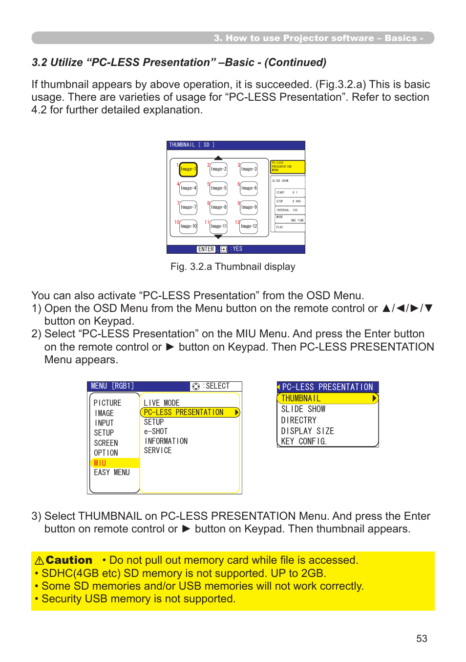 Fig. 3.2.a thumbnail display | Dukane 8776-W User Manual | Page 143 / 174