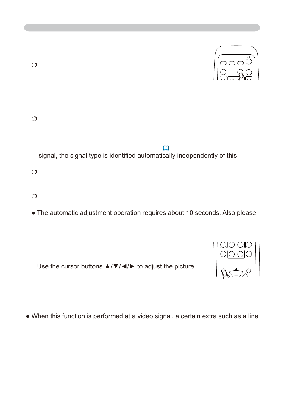 Using the automatic adjustment feature, Adjusting the position | Dukane 8776-W User Manual | Page 24 / 174
