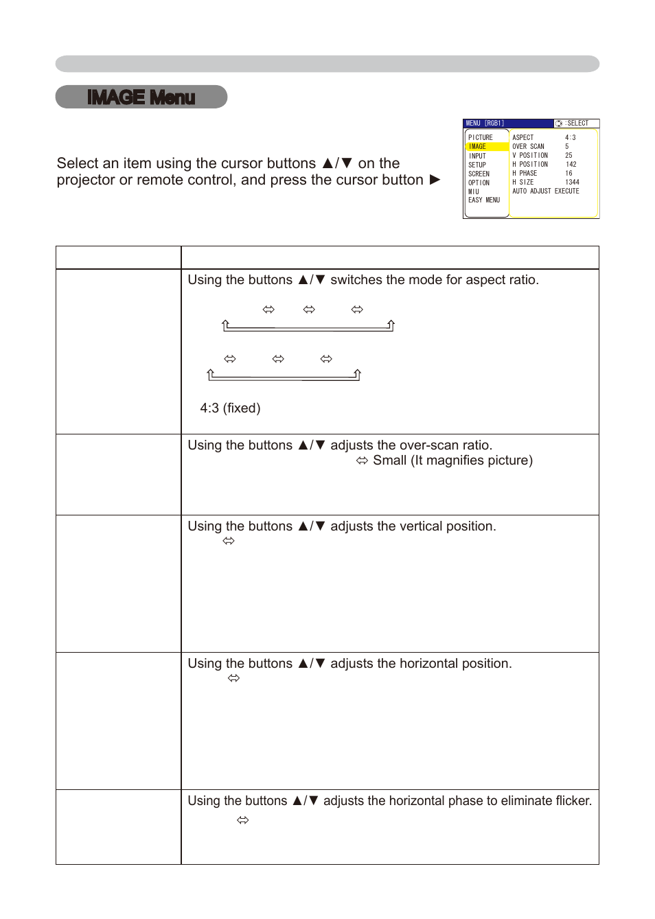 Image menu | Dukane 8776-W User Manual | Page 34 / 174