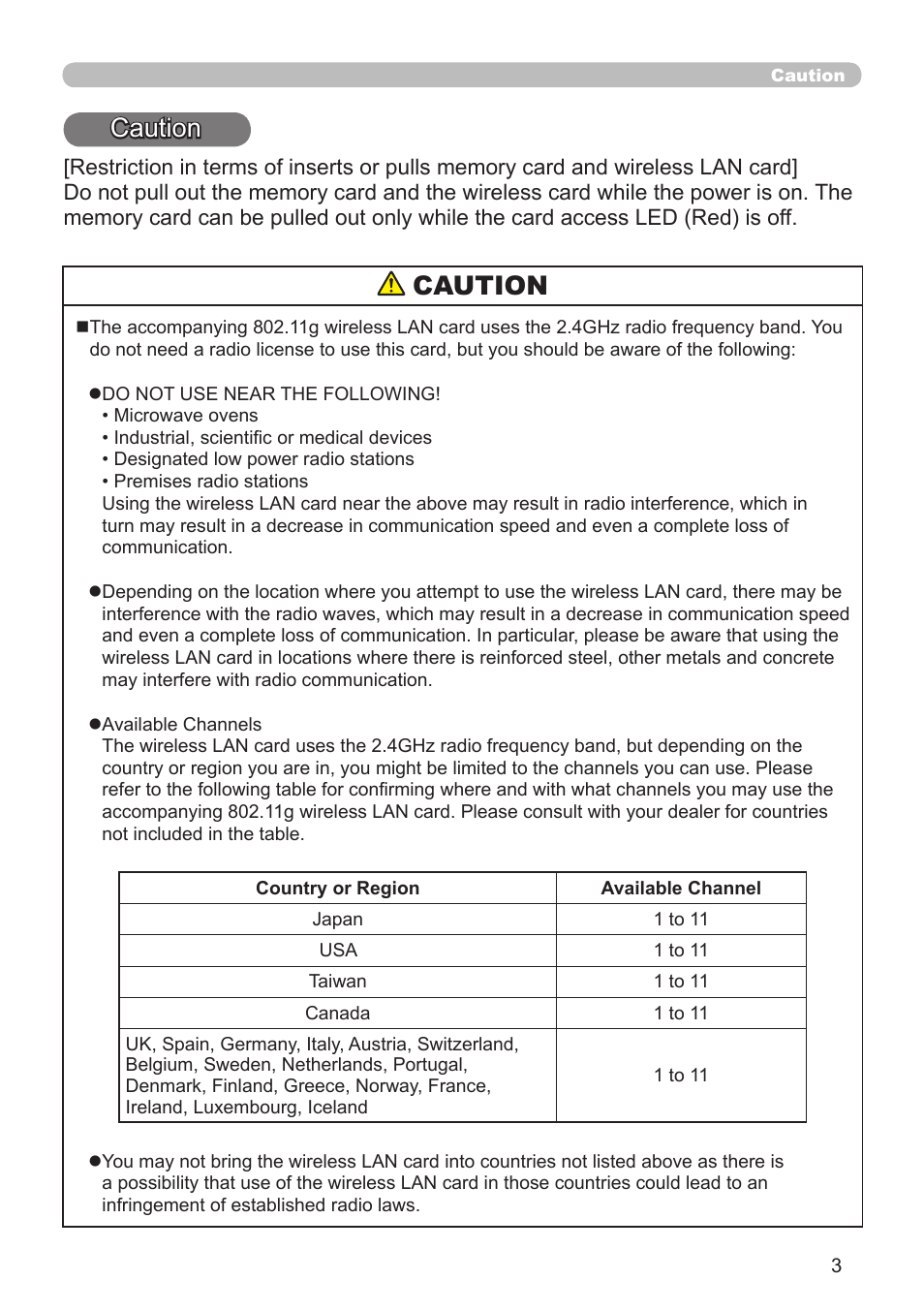 Caution | Dukane 8776-W User Manual | Page 93 / 174
